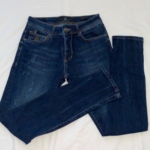 Mens jeans, Dark blue, slim fit